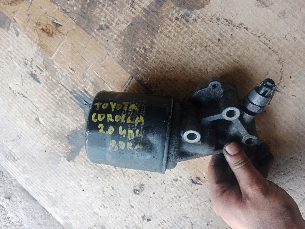 фото №1, Корпус фильтра масла toyota corolla 2.0 d4d