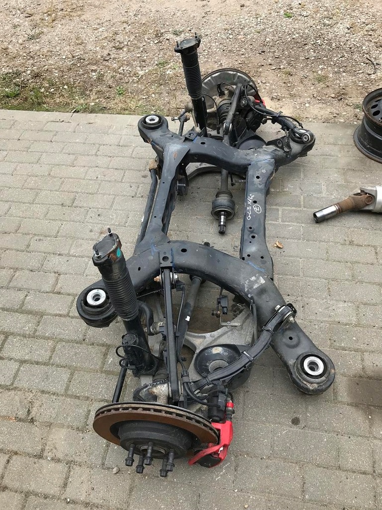 фото №1, Mercedes gls gle w166 подрамник поворотный кулак подвеска