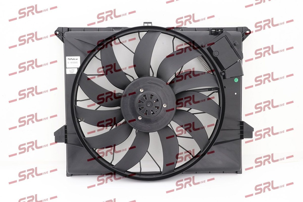 фото №1, Вентилятор с корпус кронштейном mercedes ml-klasse w164 05