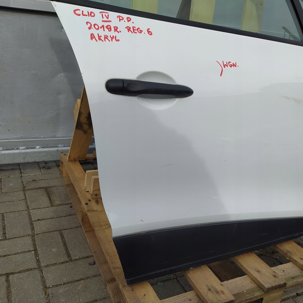 фото №5, Дверь правый перед передние renault clio iv 2019r