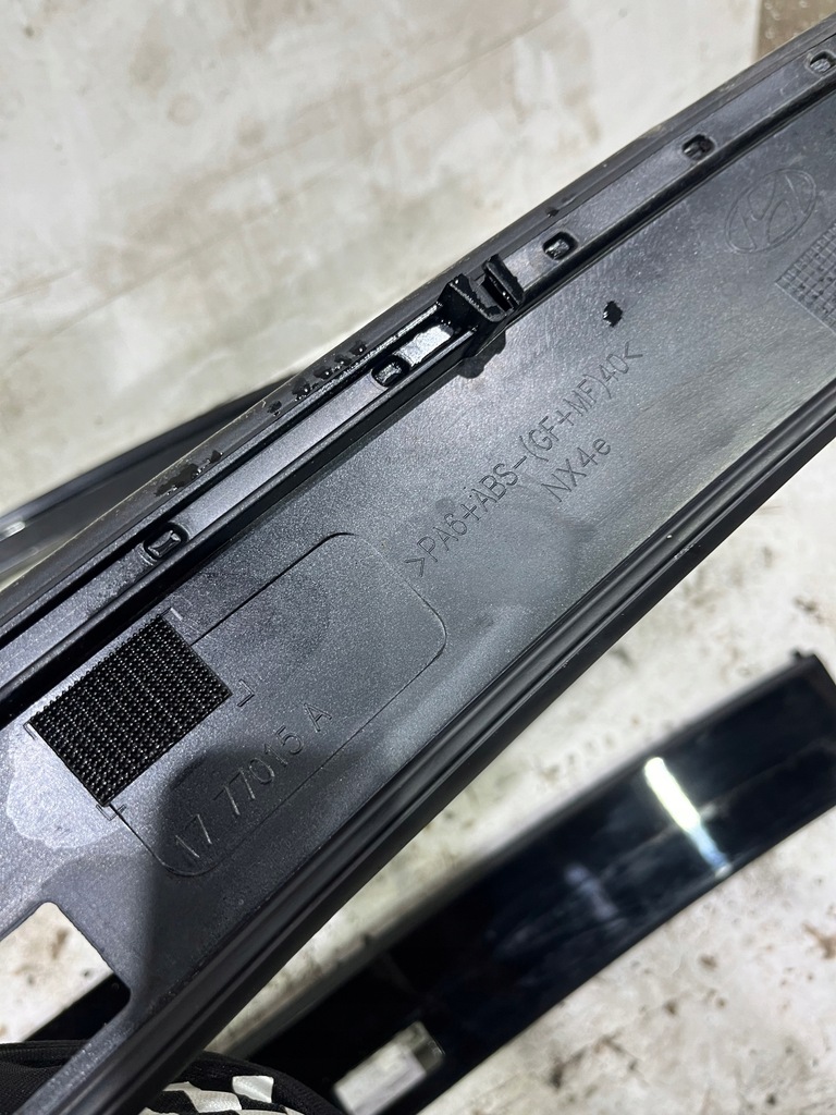 фото №16, Рейлинги кровельные tucson iv комплект чёрные 87280-n7010 87270-n7010