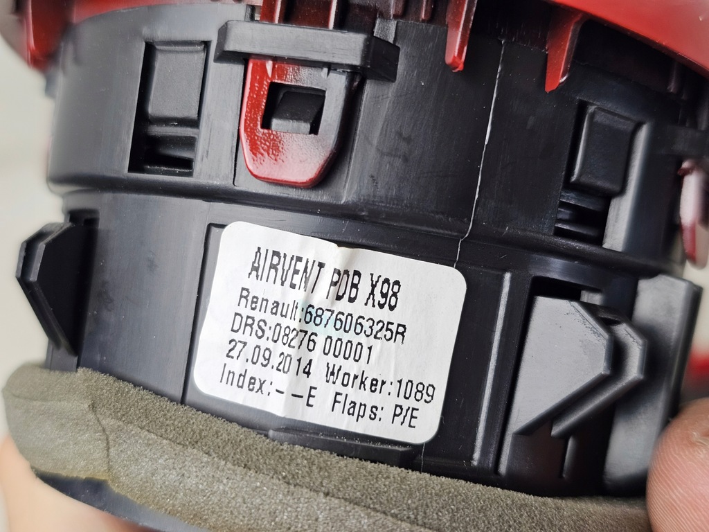 фото №4, Решётка обдув впуск консоли dekor защита renault captur