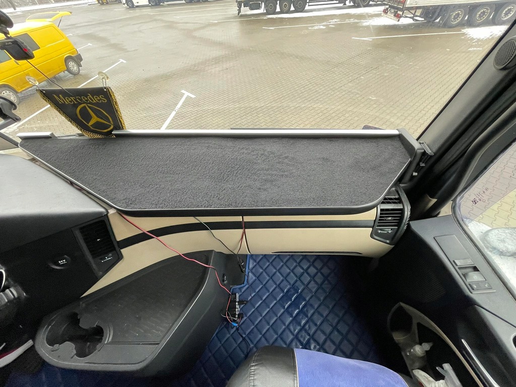 фото №5, Полка na приборная панель tir mercedes actros mp4 широкая кабина