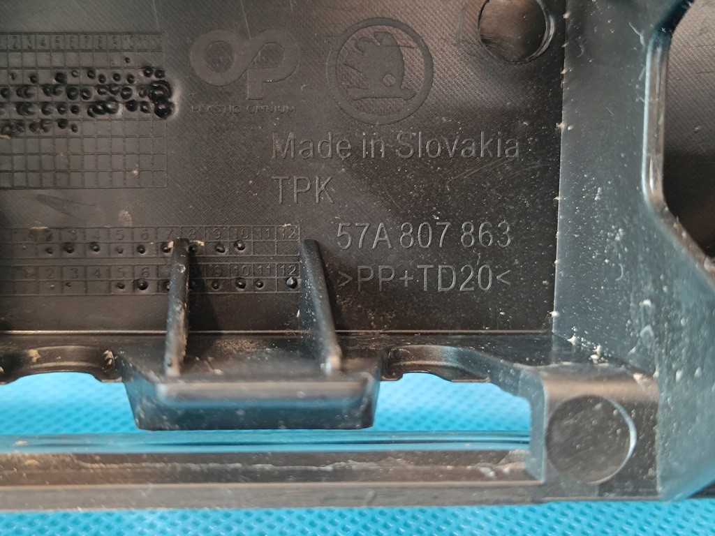 фото №10, Skoda karoq 1,5 tsi 110kw 2020 r направляющая кронштейн бампера задняя 57a807863