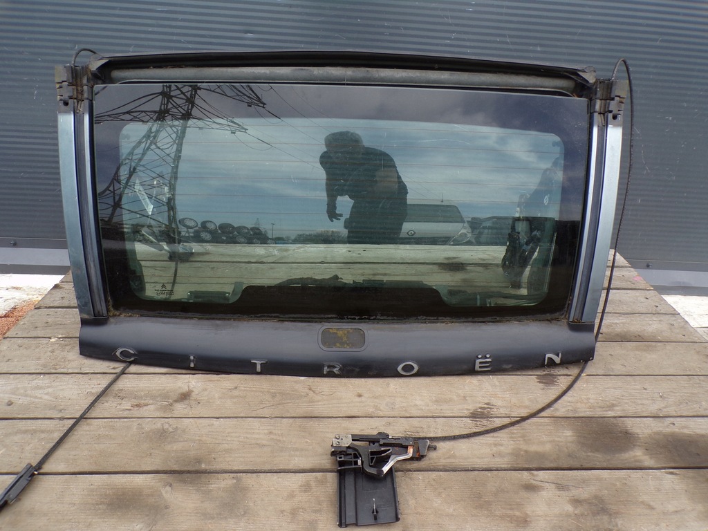 фото №1, Крышка багажника задняя стекло петли механизм bez тросов citroen c3 pluriel k2