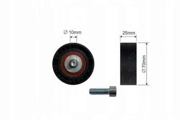 фото №2, Ролик ремень - ремень клиновой caffaro 1748131 1128 1