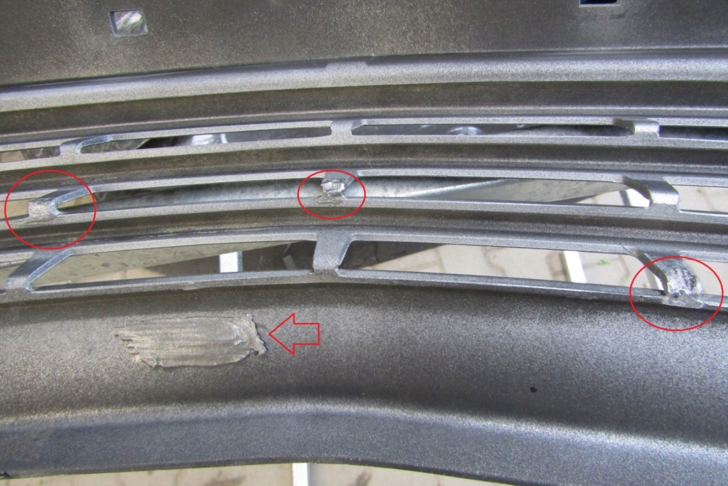 Бампер перед mercedes s klasa w126 рестайлінг  86-91 Ціна