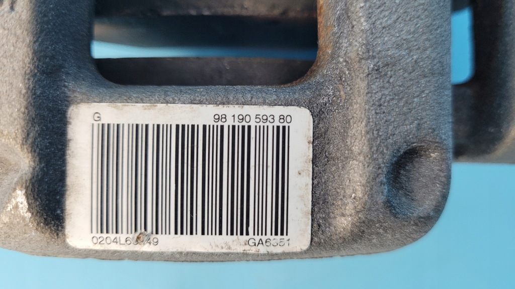 фото №13, Opel astra l vi 23r 1.5d суппорт тормозной левый задняя 9819059380