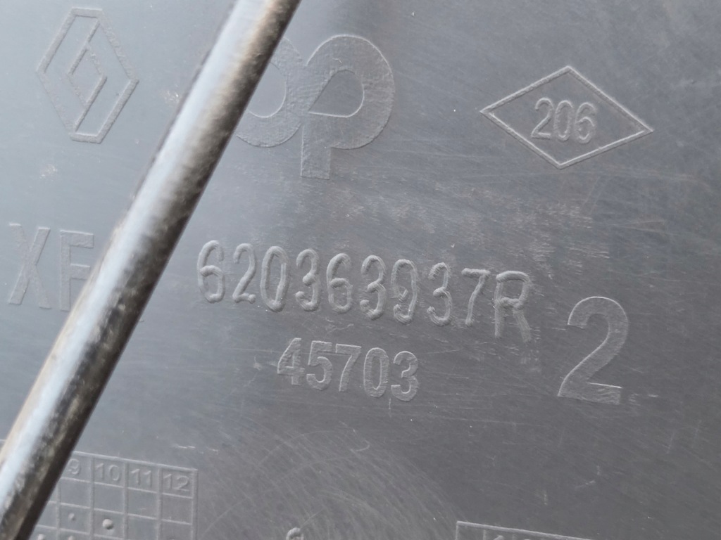 Renault scenic iv решётка  передняя хром каркас комплект 16-2022 с Разборки