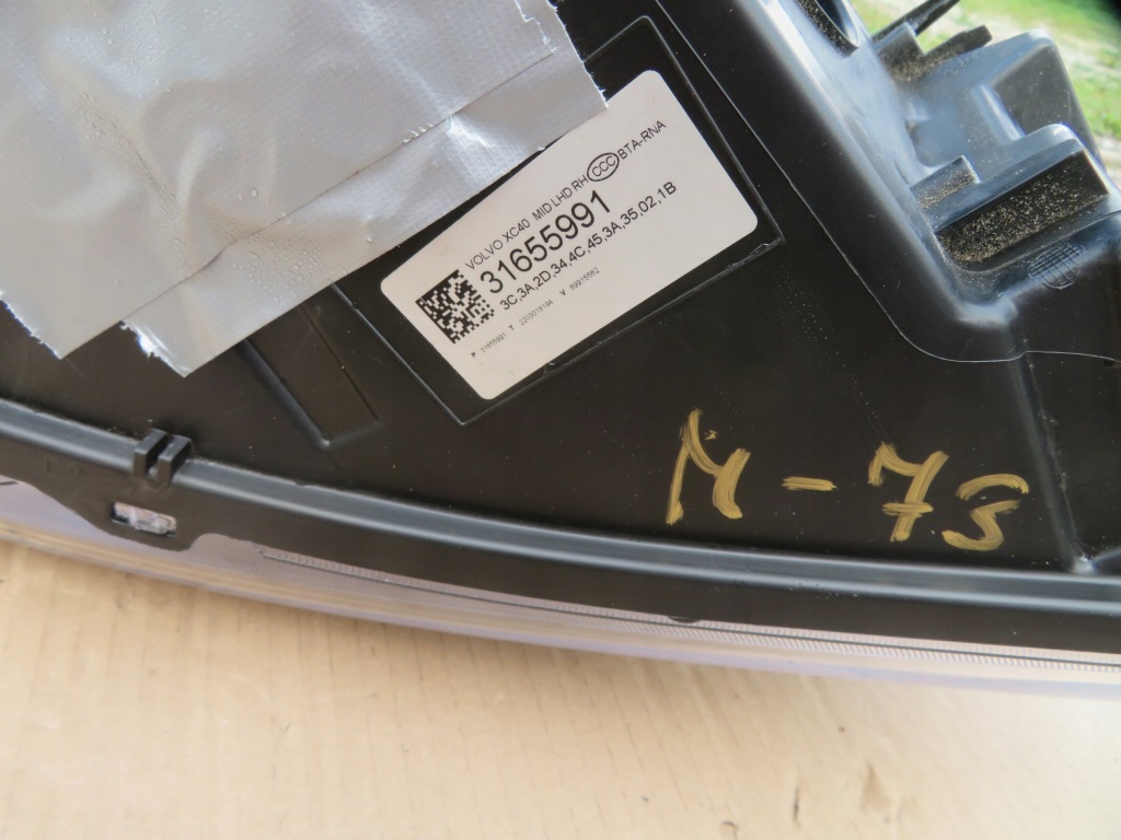 Volvo xc40 xc 40 18- фара правый  перед правый  передняя mid led европа  31655991 Киев