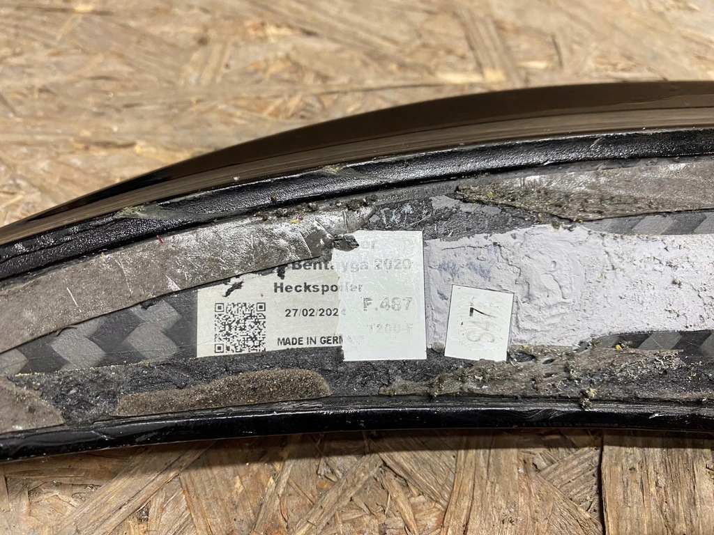 фото №8, Спойлер кришки карбон bentley bentayga mansory heckspoiler