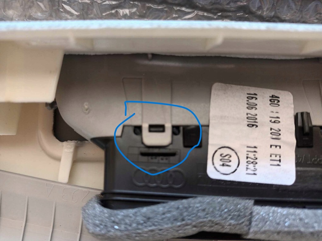 фото №15, Audi a6 c7 4g lift защита стойка правая левая 4g0867243a hf6 4g0867244a hf6