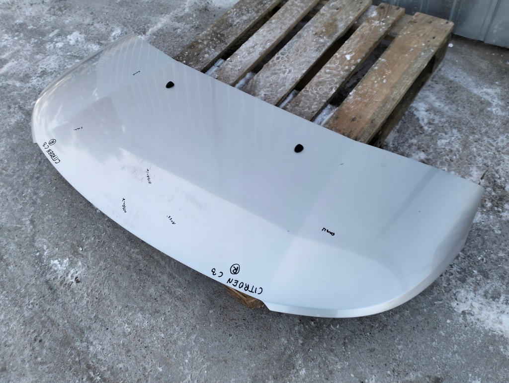 фото №9, Капот citroen c3 picasso колір ezrc 2008-2012 оригінал