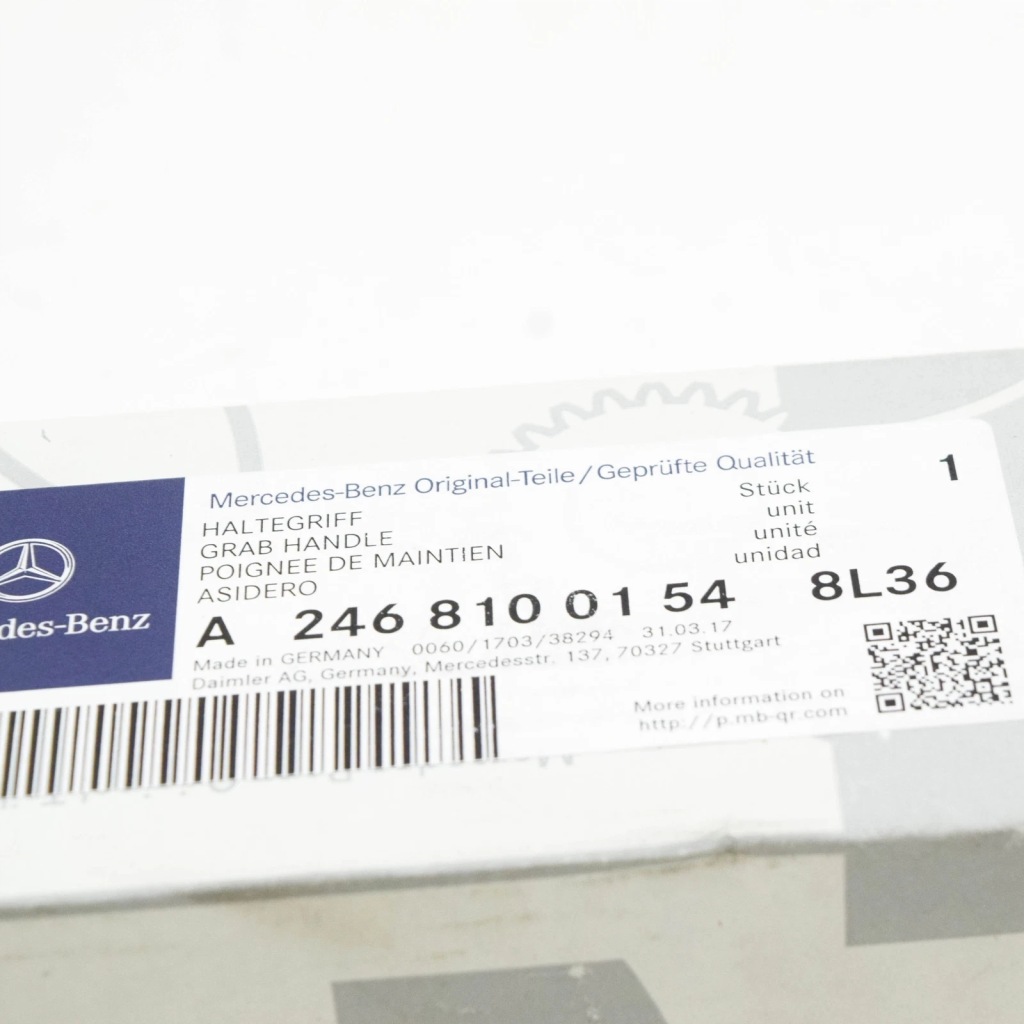 Mercedes-benz cla купе c118 ручка крыша левая задняя a24681001548l36 Цена