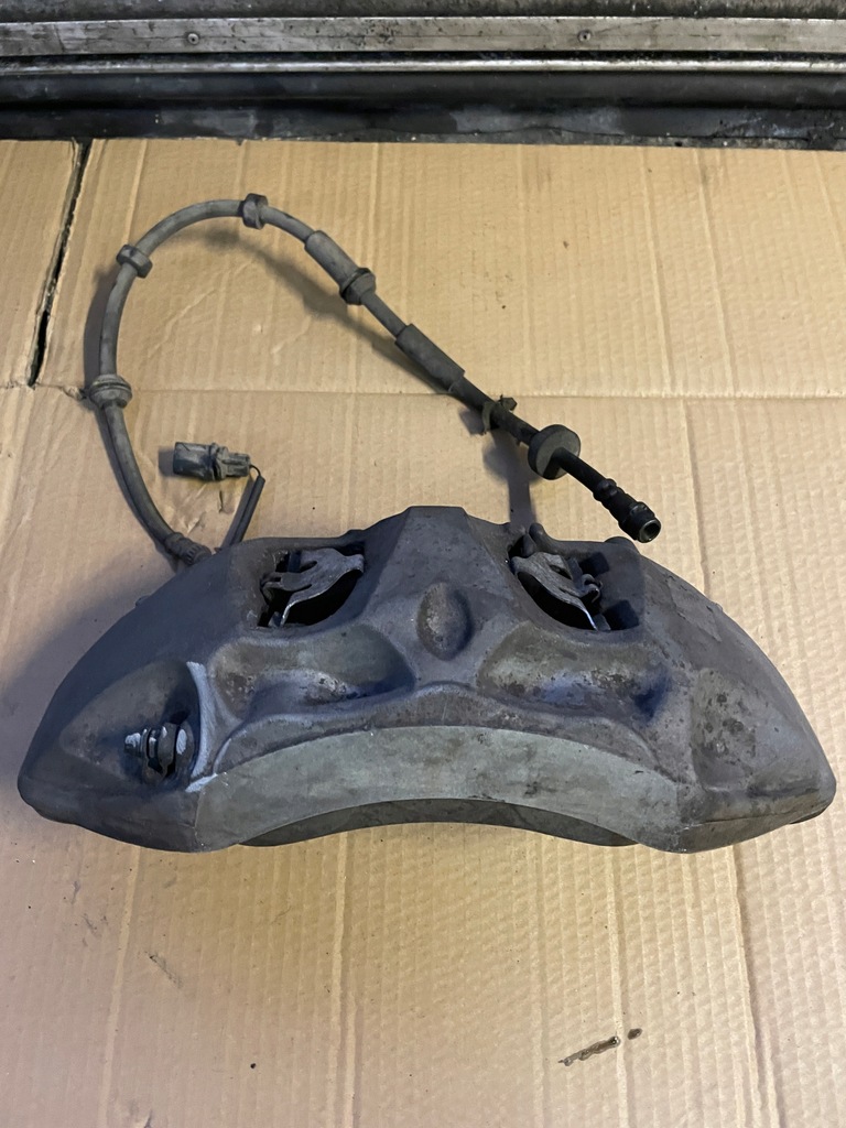 фото №1, Audi q7 4m суппорт тормозной левый 4m0615105db