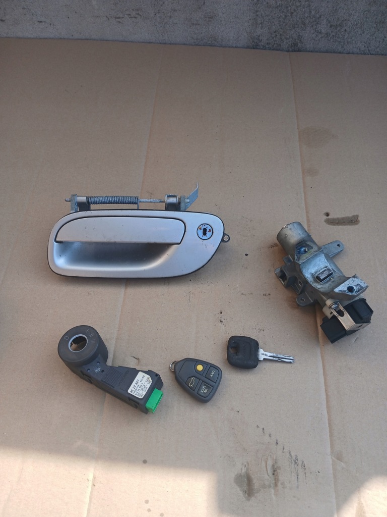 фото №1, Замок зажигания вкладка ключ комплект оригинал volvo v70 ii s60 i