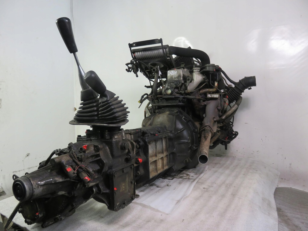фото №6, Двигатель + коробка передач hyundai galloper ii 2.5 td d4bh