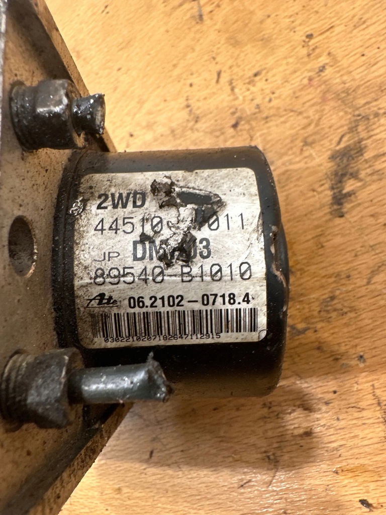 фото №4, Subaru justy 2005 насос abs