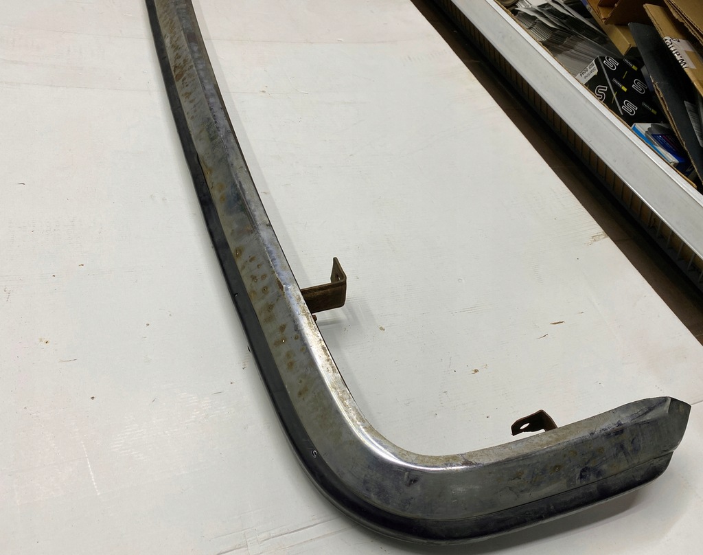 фото №8, Бампер задня fso fiat 125p кронштейн гумовий елемент бампера