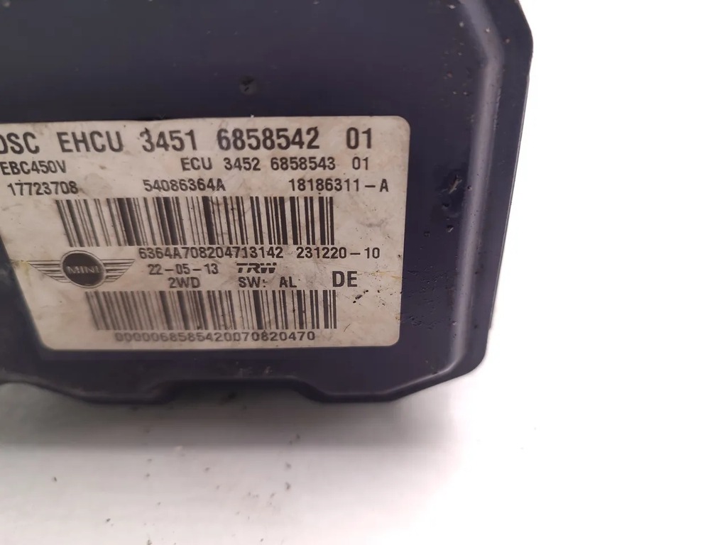 фото №6, Mini mini насос abs cooper d дизель 82kw 112 hp 6858542 2013 convertible