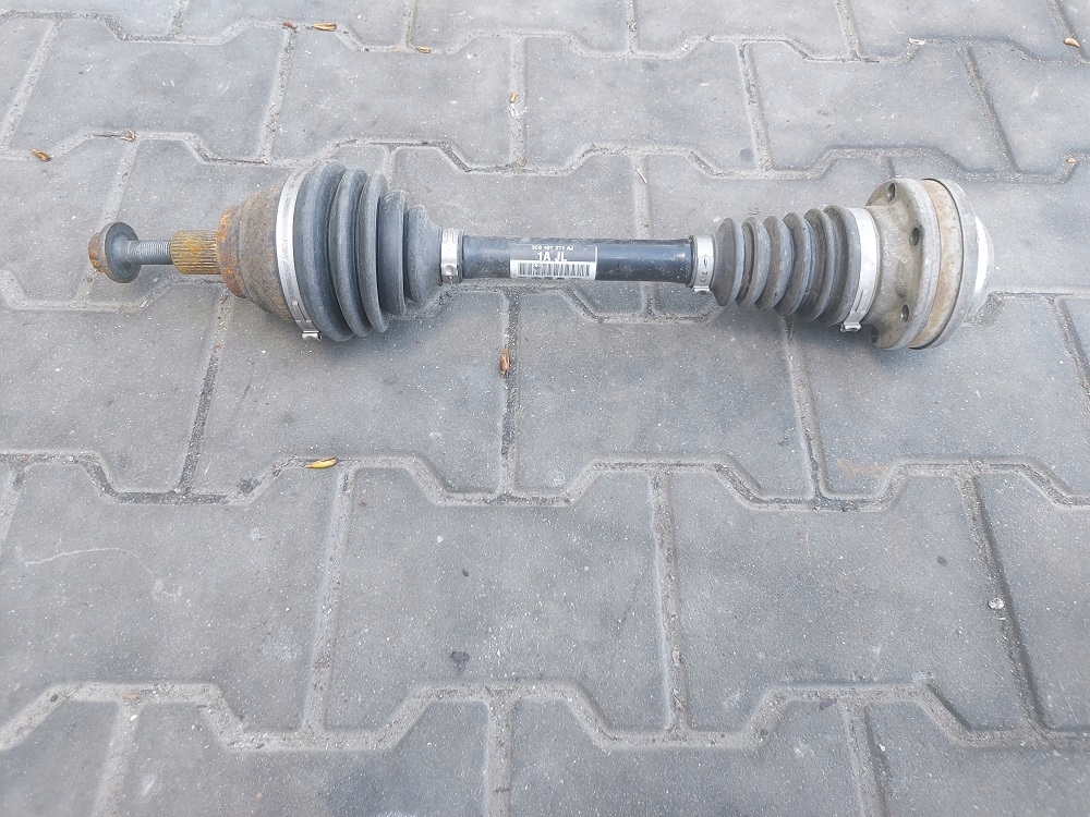 фото №1, Skoda superb ii привідний вал лівий перед dsg 4x4 oryg