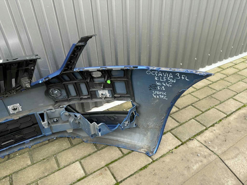 Skoda octavia iii fl бампер перед передний kompletny 4xpdc омыватель lf5w с Разборки