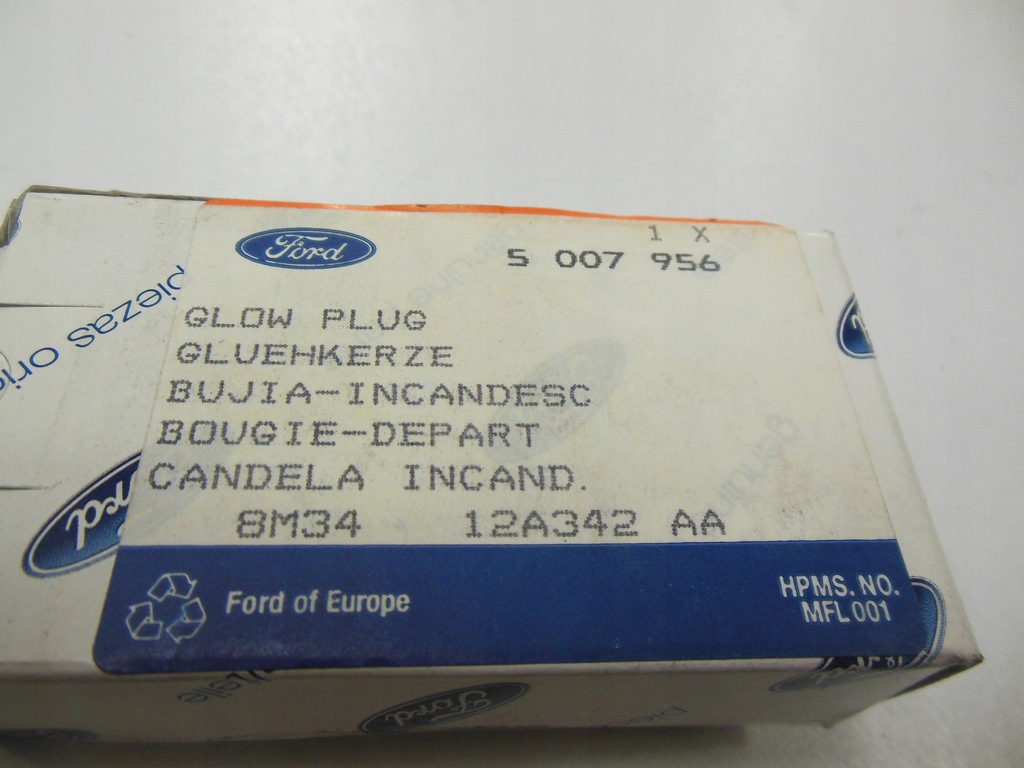 фото №6, Свічка розжарювання ford ranger 2.5 d 1999 - оригінальний номер 5007956