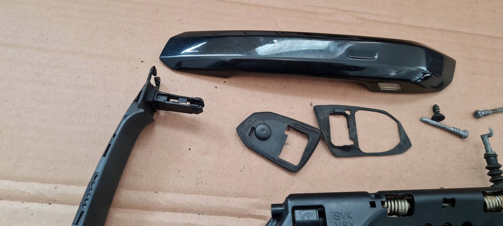 фото №9, A4 b9 8w lift ручка дверь левая левый задняя pod kessy ly9t a5 8w