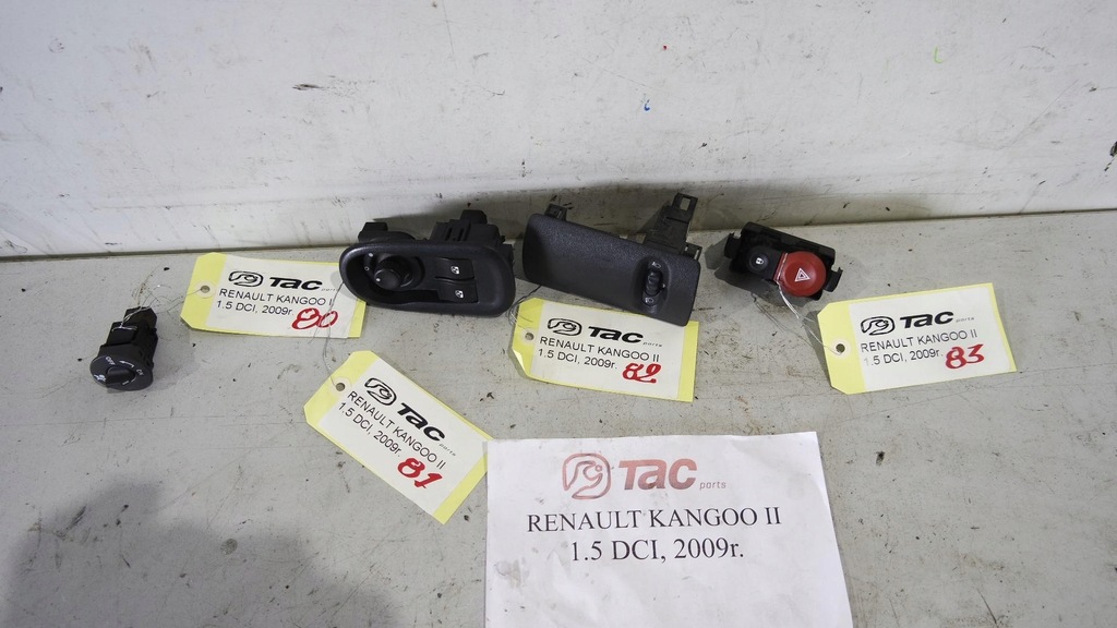 фото №1, Панель кнопка кнопки renault kangoo ii