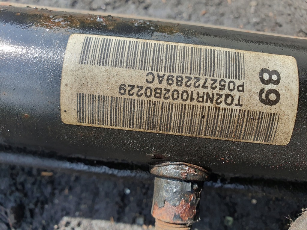 фото №5, Привідний вал короткий chrysler оригінальний номер pt cruiser 2001 2.2 crd справна foto ładna abs