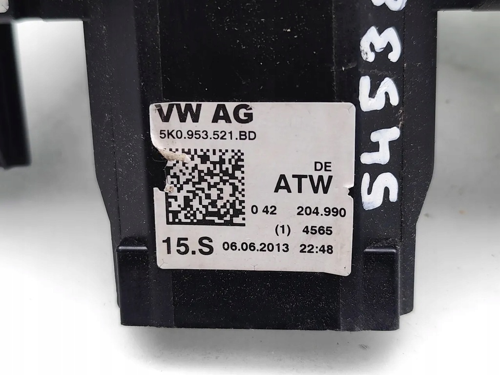 фото №7, Seat alhambra указатель дворники переключатель łodygi + кольцо шлейф подрулевого переключателя mpv