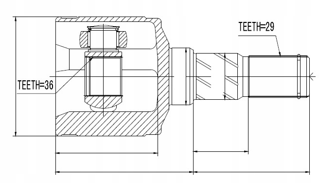 фото №13, Nty npw-ch-025 набор шарнир, wał приводной