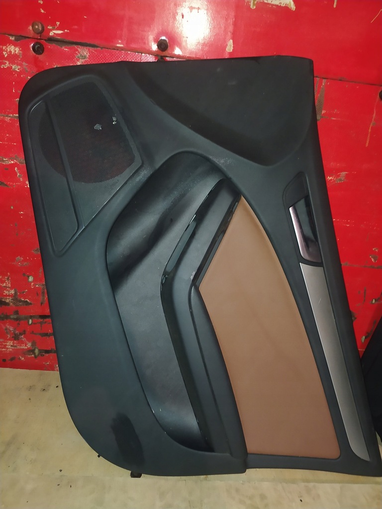 фото №5, Audi a4b8 обивка обшивки дверь комплект коричневые