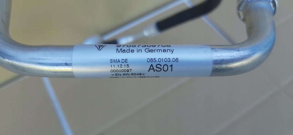 фото №8, Шланг трубка кондиционера porsche panamera 970