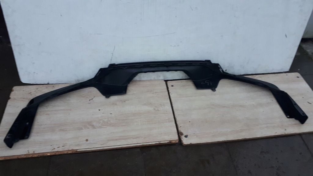 фото №8, Honda civic x 17- бампер задний накладка спойлер