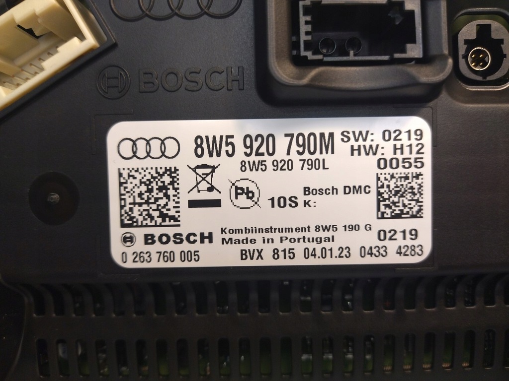 фото №12, 8w5920790m 8w5920790l прилади прилади віртуальний lcd audi a4 a5 q5 rs5 rs4