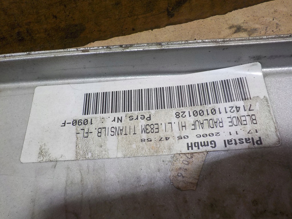 фото №7, Молдинг крыла левый задняя bmw x3 e83 2.0d