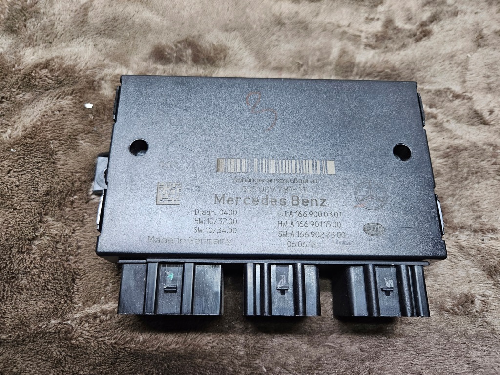 Купити Mercedes gl gls ml w166 блок керування модуль фаркоп a1669000301