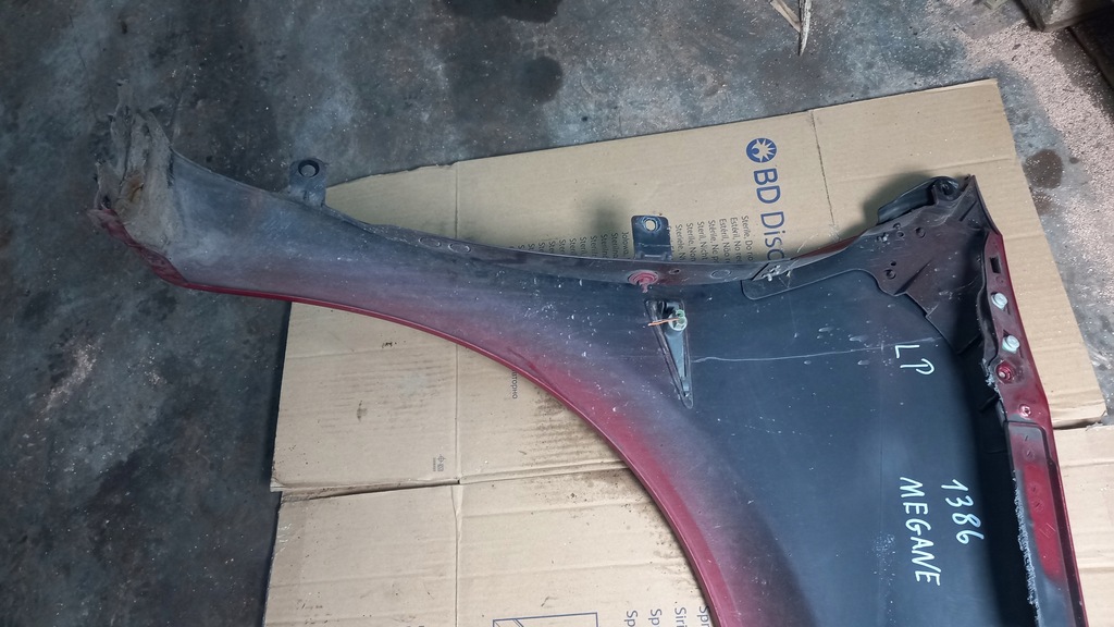 фото №7, Крила лівий перед renault megane ii 04r