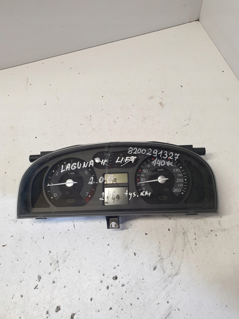 фото №1, Счетчик приборы renault laguna ii lift 2.0 b 8200291327