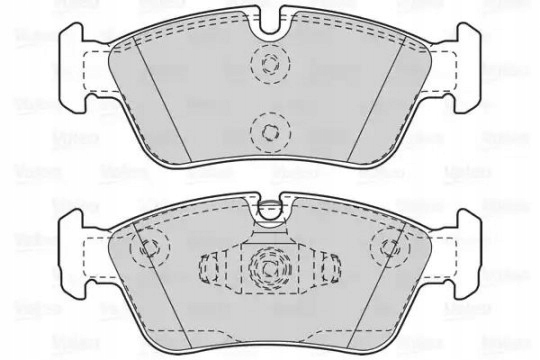 фото №3, Тормозные колодки тормозные valeo 302050