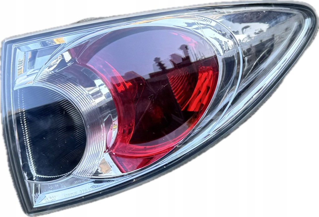 фото №9, Mazda 6 gg хэтчбек 02-07r лампа правая задняя задняя вкладыш лампы