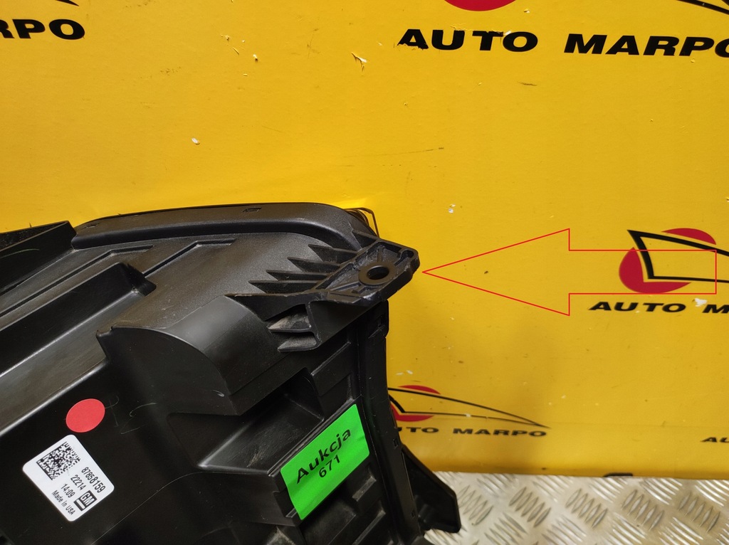 фото №12, Gmc sierra 1500 2022-2023 фара лампа czarna full led левая usa