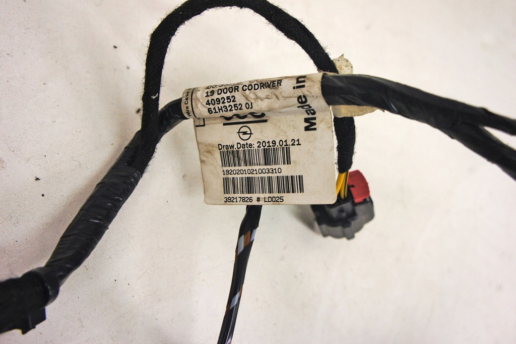 фото №6, Jl326 opel astra k v джгут двері правий перед