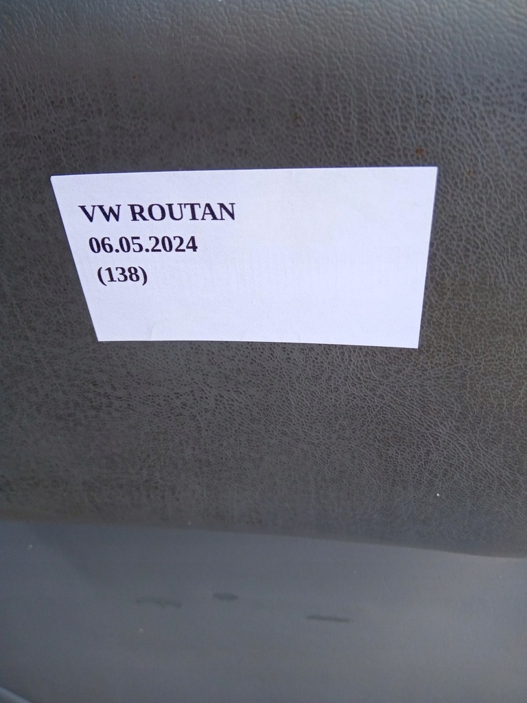 фото №6, Сидіння правий заднє сидіння iii ряд volkswagen routan