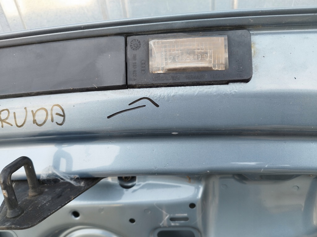 фото №15, Крышка багажника стекло спойлер задняя audi tt 8n coupe 1998-2006