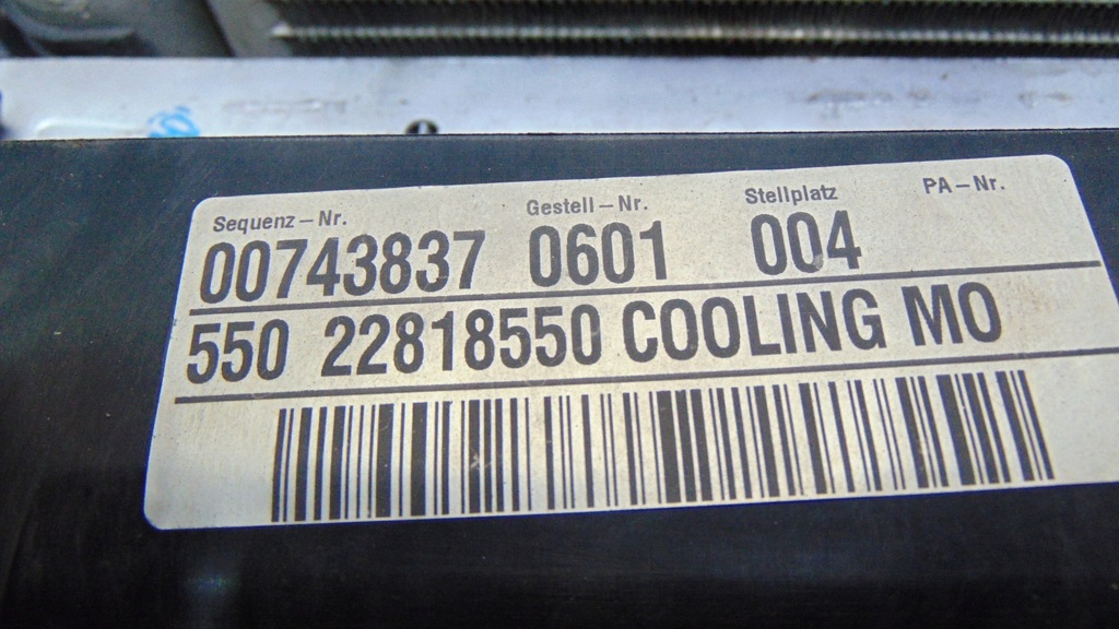 фото №9, Pas передний радиатор комплект opel insignia a 2.0d