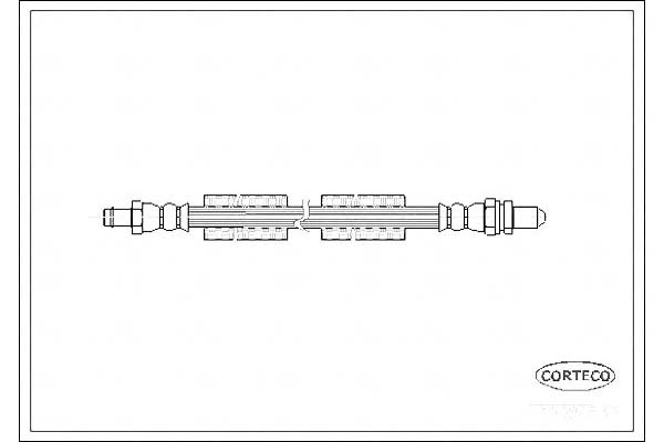 фото №1, Шланг тормозной corteco 1026327 1049324 1042122