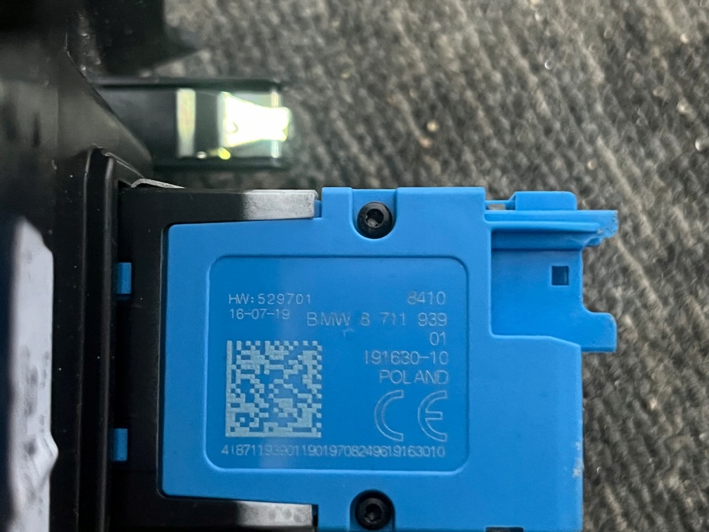 фото №10, Bmw x1 f48 lci lift 19r разъём port вход usb c оригинал