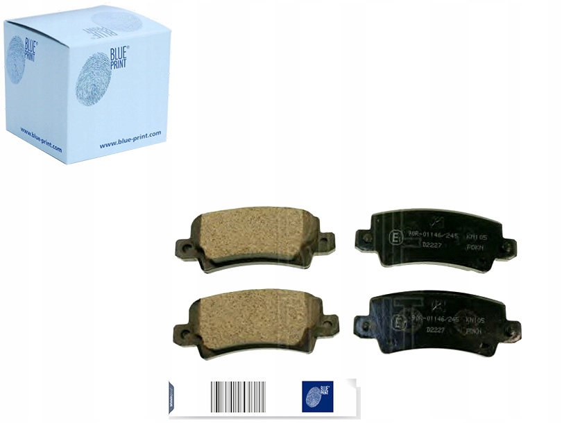 фото №1, Blue print тормозные колодки тормозные задняя pontiac vibe